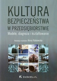 Kultura bezpieczeństwa w przedsiębiorstwie -  - książka