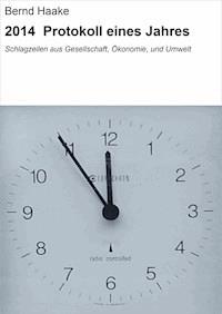 2014 Protokoll eines Jahres - Bernd Haake - ebook