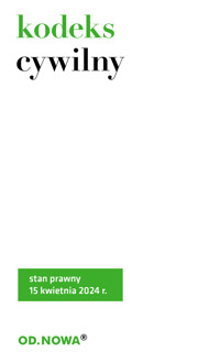 Kodeks cywilny - Wydawnictwo Od.Nowa  - ebook