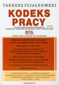 Kodeks pracy 2010 - Fijałkowski Tadeusz - książka