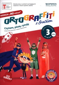 Ortograffiti z Bratkiem Wersja 90 minut Klasa 3 Część 2 - Mańkowska Izabela, Rożyńska Małgorzata - książka