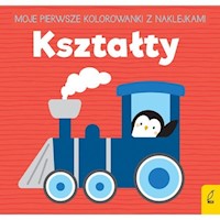 Moje pierwsze kolorowanki z naklejkami Kształty -  - książka