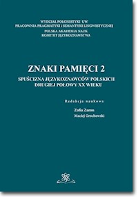 Znaki pamięci 2 -  - książka