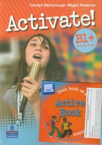 Activate B1+ Student's Book plus Active Book z płytą CD - Barraclough Carolyn, Roderick Megan - książka