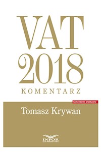 VAT 2018 komentarz - Tomasz Krywan - książka