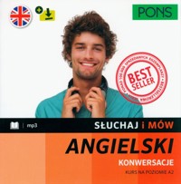 Słuchaj i mów PONS Konwersacje Kurs angielskiego A2 z nagraniami. -  - książka