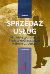 Sprzedaż usług - Rader Ulf - książka