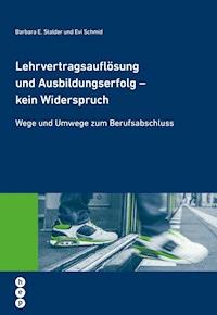 Lehrvertragsauflösung und Ausbildungserfolg - kein Widerspruch - Barbara E Stalder - ebook