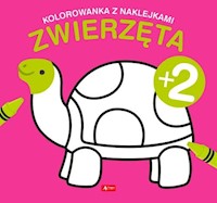 Zwierzęta Kolorowanka z naklejkami -  - książka