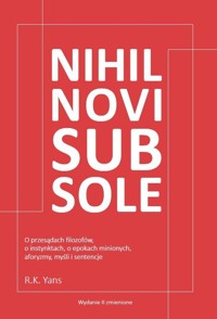 Nihil novi sub sole - Yans R.K. - książka