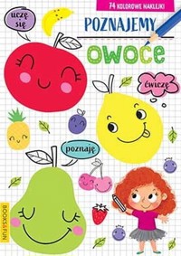 Poznajemy owoce z naklejkami -  - książka