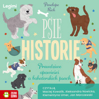 Psie historie. Prawdziwe opowieści o bohaterskich psach - Rich Penelope - audiobook + książka
