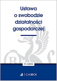 Ustawa o swobodzie działalności gospodarczej -  - książka