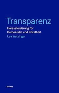 Transparenz - Lea Watzinger - ebook