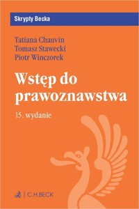 Wstęp do prawoznawstwa - Tatiana Chauvin, Tomasz Stawecki, Piotr Winczorek - książka
