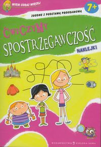 Wiem coraz wiecej Ćwiczymy spostrzegawczość - Aniela Cholewińska-Szkolik - książka