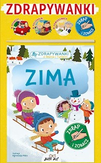 Zima z Manią i Tyniem Zdrapywanka - Młodnicka Magdalena - książka