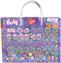 Furby. Kocham naklejać. Futrzaste słodziaki - zbiorowa praca - książka