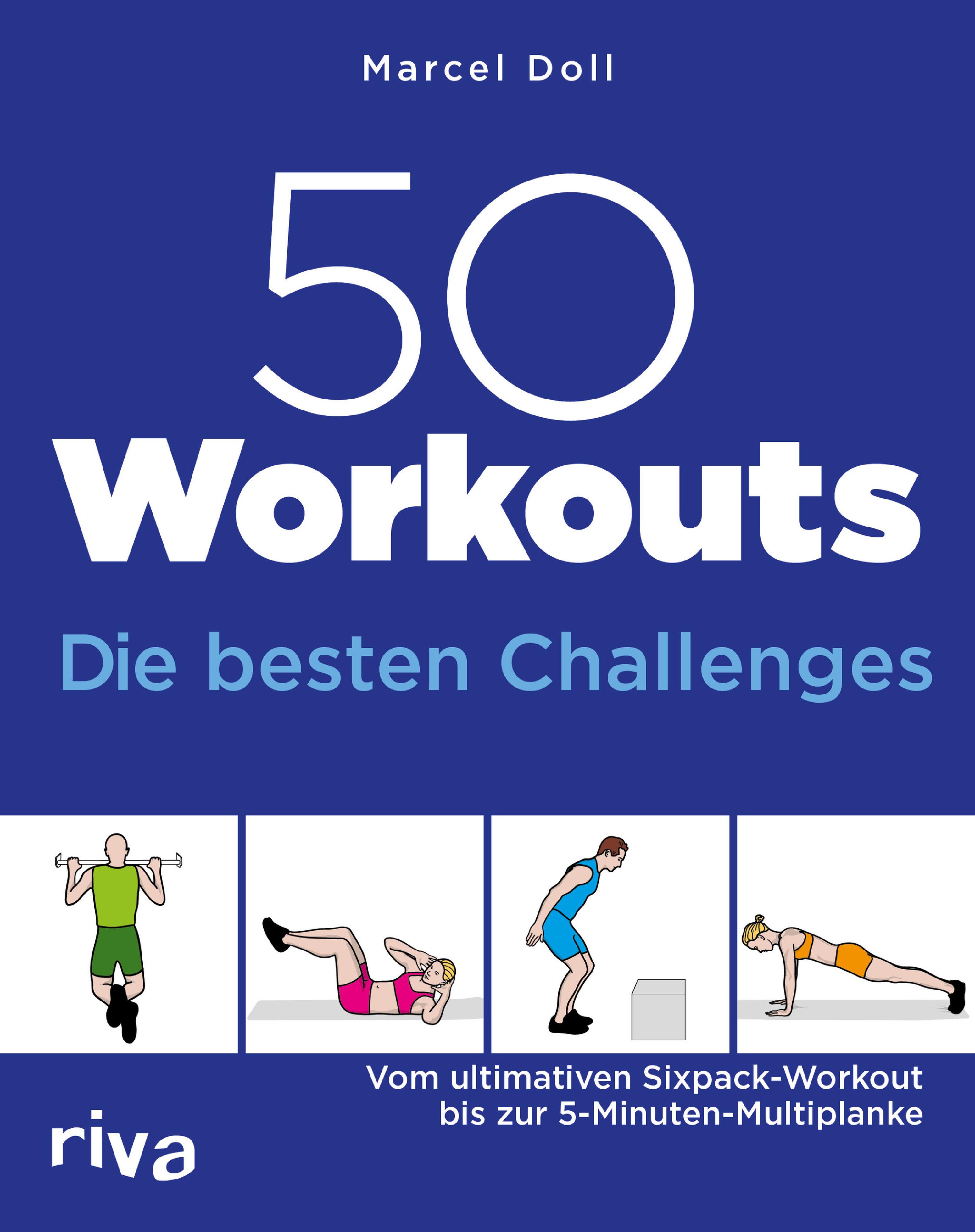 50 Workouts – Die besten Challenges - Marcel Doll - ebook