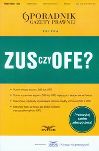 ZUS czy OFE Poradnik Gazety Prawnej -  - książka