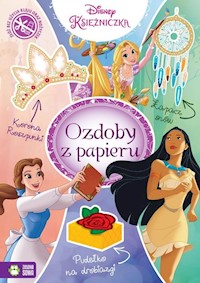 Ozdoby z papieru Księżniczki Disney - Berlik Natalia - książka