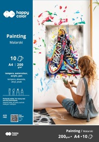 Blok malarski A4/10K 200g - Młody Artysta -  - książka