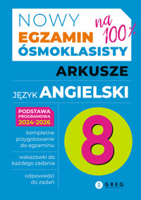 Egzamin ósmoklasisty - arkusze - język angielski - 2024-2026 - Mełgieś Paulina, Antecka Wioleta - książka