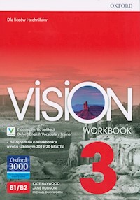 Vision 3 Workbook + e-Workbook + Vocabulary Trainer - Haywood Kate, Hudson Jane, Duckworth Michael - książka