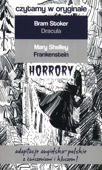 Czytamy w oryginale Dracula Frankenstein Horrory - Mary Shelley, Stoker Bram - książka