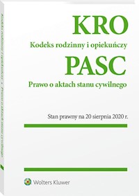 Kodeks rodzinny i opiekuńczy Prawo o aktach stanu cywilnego -  - książka