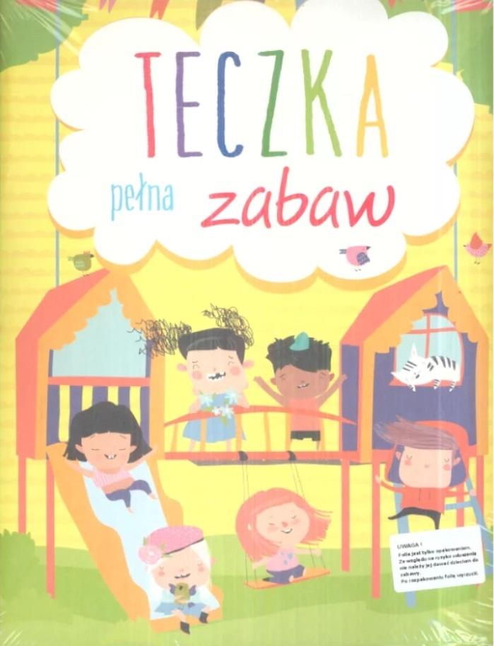 Teczka pełna zabaw - zbiorowa praca - książka