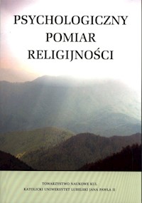 Psychologiczny pomiar religijności -  - książka