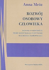 Rozwój osobowy człowieka - Mróz Anna - książka