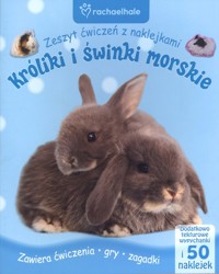 Króliki i świnki morskie. Zeszyt ćwiczeń z naklejkami -  - książka