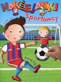 Naklejanki Sportowcy -  - książka