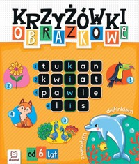 Krzyżówki obrazkowe z wesołym delfinkiem. Od 6 lat - Karlik Beata - książka
