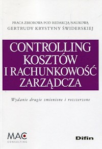Controlling kosztów i rachunkowość zarządcza -  - książka