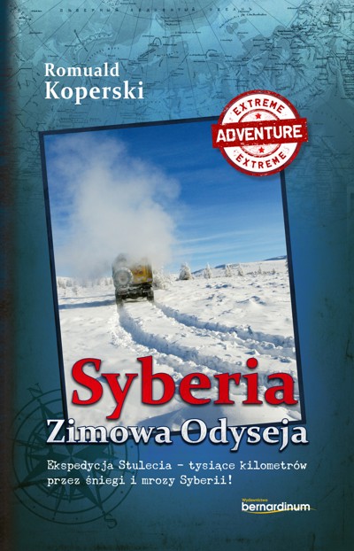 Okładka książki Syberia Zimowa Odyseja