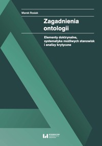 Zagadnienia ontologii - Rosiak Marek - książka