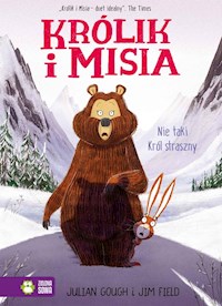 Królik i Misia Nie taki król straszny - Gough Julian - książka