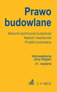Prawo budowlane - - książka