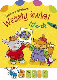 Wesoły świat literek - Bator Agnieszka - książka