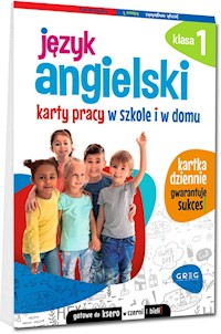 Język angielski Klasa 1 Karty pracy w szkole i w domu -  - książka