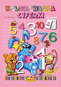 Kolorowanka Cyferki - Halina Gołek - książka