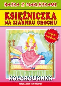 Księżniczka na ziarnku grochu Bajka z naklejkami - Krystian Pruchnicki - książka