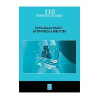 Cywilizacja wiedzy - wyzwanie dla bibliotek -  - książka
