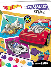 Hot Wheels Pomaluj brykę! -  - książka
