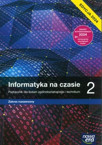Informatyka na czasie 2 Podręcznik Zakres rozszerzony - Borowiecki Maciej - książka
