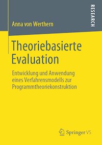 Theoriebasierte Evaluation - Anna von Werthern - ebook