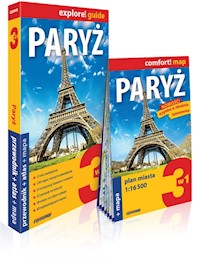 Paryż 3w1 przewodnik + atlas + mapa -  - książka